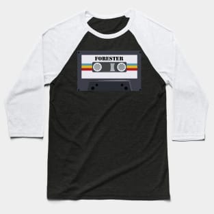 Forester / Cassette Tape Style Baseball T-Shirt